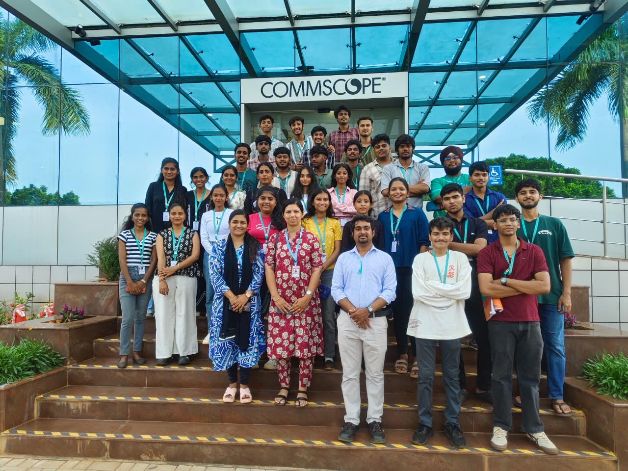 Field Trip to Commscope, Verna